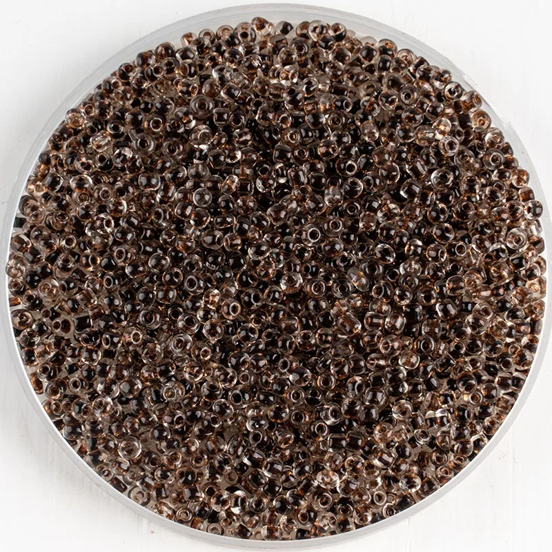 Оптовая продажа 2 мм стеклянные бусины россыпью кофейного цвета чешские