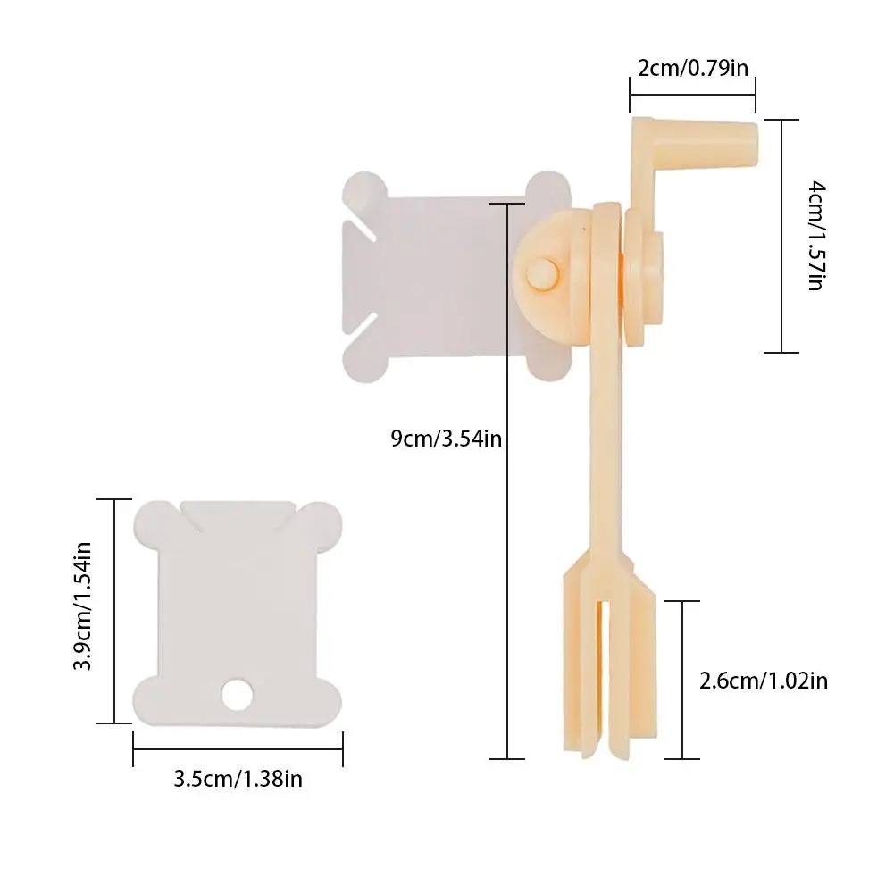 1 шт. намотка для ниток и 100 пластиковых нитей катушки пластина вышивки крестом