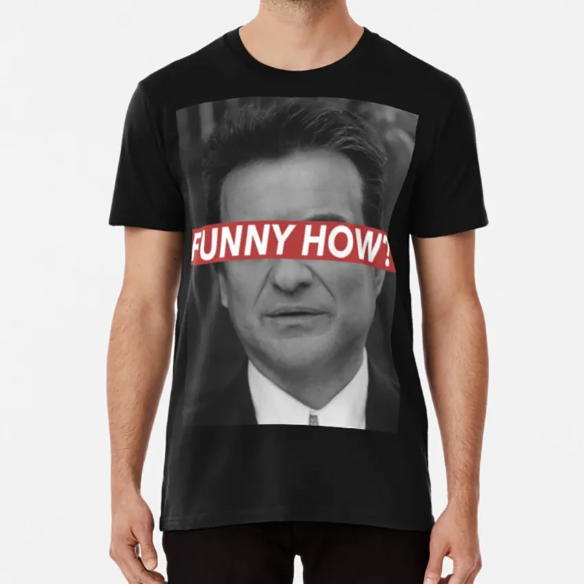 Как смешно? Футболка с изображением Джо Песси казино Роберта Де Ниро моб |