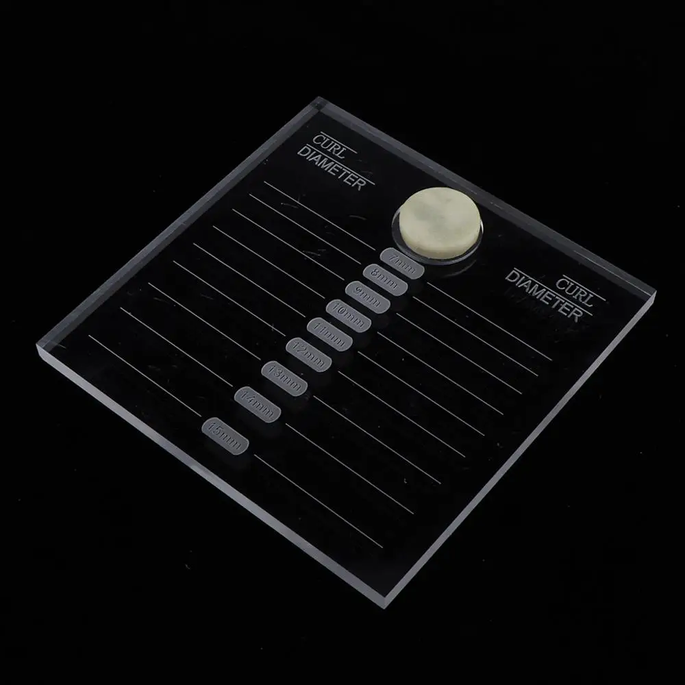 Акриловые ресницы Дисплей Палитра для наращивания поддонов и бандажных ресниц