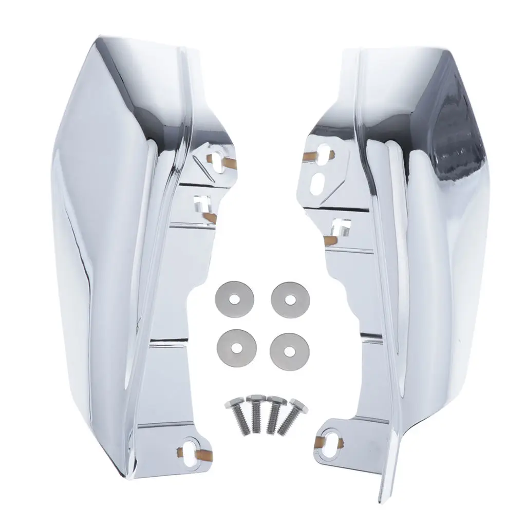 

Хромированный дефлектор воздуха со средней рамой для Harley Touring Street Electra Glide LHX FLHT FLTR 2017-up