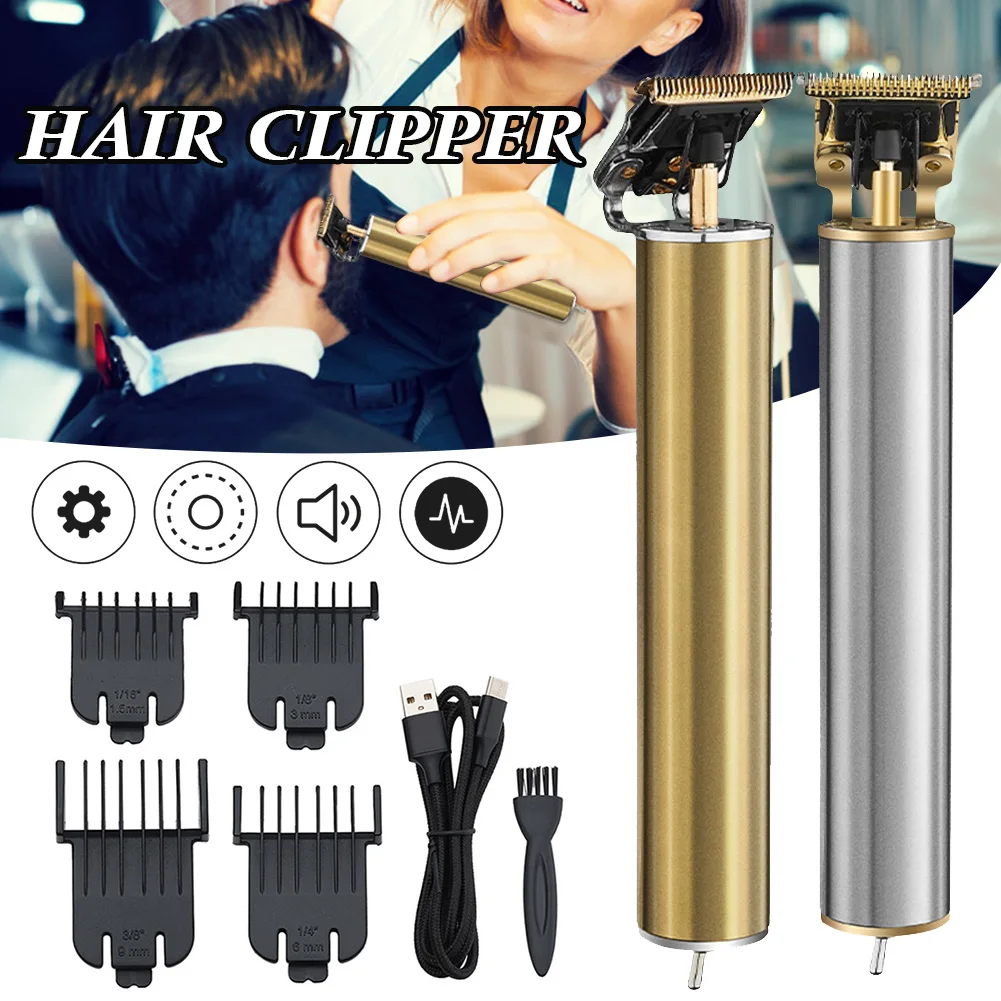 Профессиональный цифровой триммер для волос перезаряжаемая электрическая