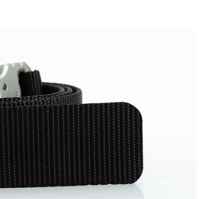 Тактический военный ремень с регулируемой металлической пряжкой из сплава