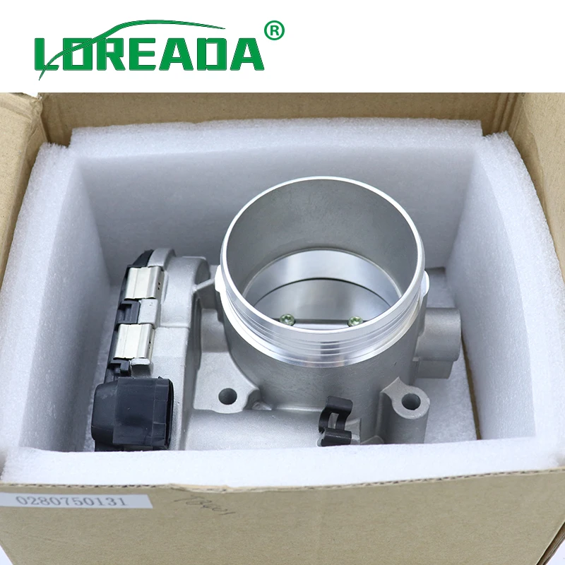 

LOREADA Throttle Body 0280750131 028075013 0 280 750 13 For Bosch VOLVO C70 S60 S80 V70 XC70 XC90 30711554 8677658 8677867