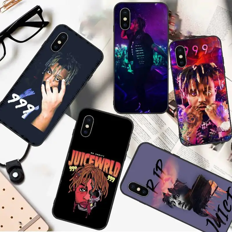 

American rapper singer juice world Phone Case for iPhone 11 12 13 mini pro XS MAX 8 7 6 6S Plus X 5S SE 2020 XR