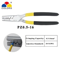 crimping tube terminal pliers 0 25 35 0 25 2 5mm german style mini crimper pliers electrical bootlace terminal ve crimping tools