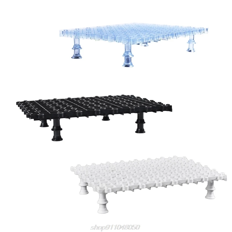 Аквариум снизу фильтровальной пластинки аквариума сетки пластмассовый