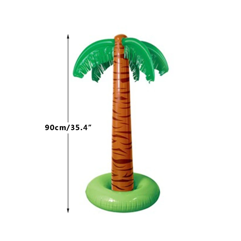 90cm Inflatable Tropical Palm Tree Pool Beach Party Decor Toy Outdoor Supplies