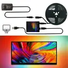 Гибкая светодиодная лента WS2812 с USB, 5050, 1 м, 2 м, 3 м, 4 м, 5 м