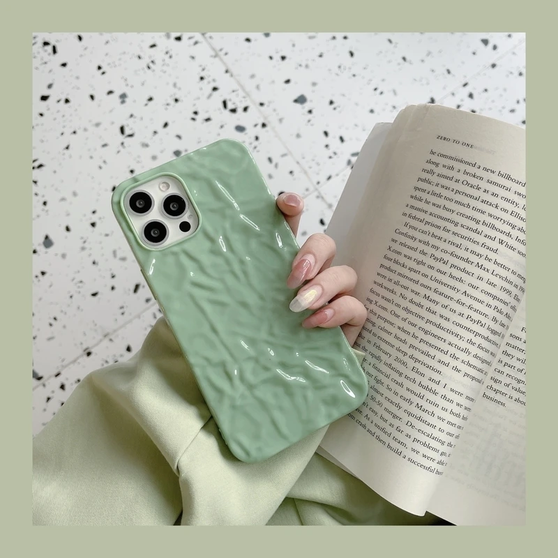 

Ретро крутой японский чехол для телефона с зеленым маття для iPhone 13 12 11 Pro Max X Xs Max Xr 7 8 Puls SE 2020, роскошные мягкие чехлы