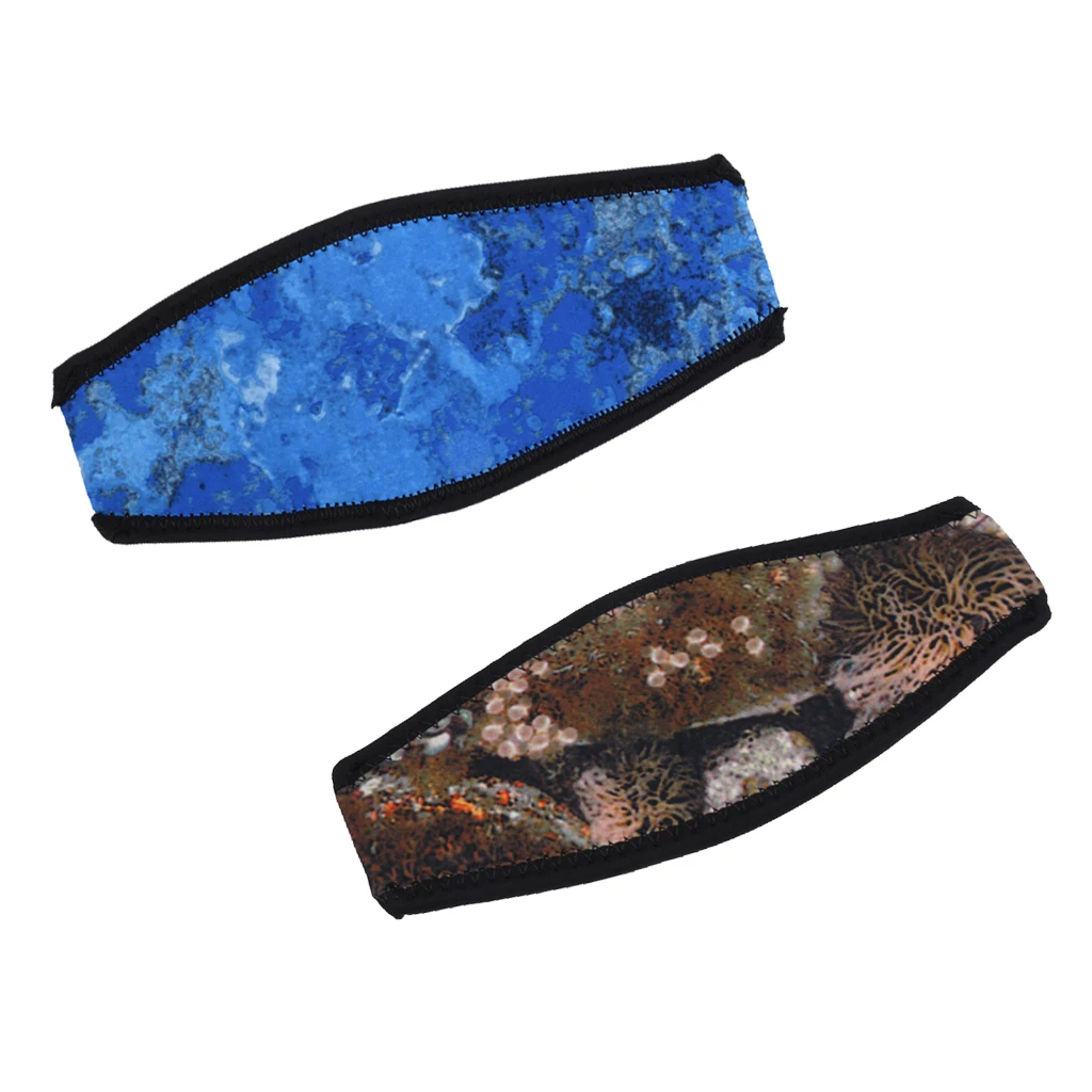 Маска для подводного плавания и дайвинга неопреновый мягкий чехол волос | Спорт