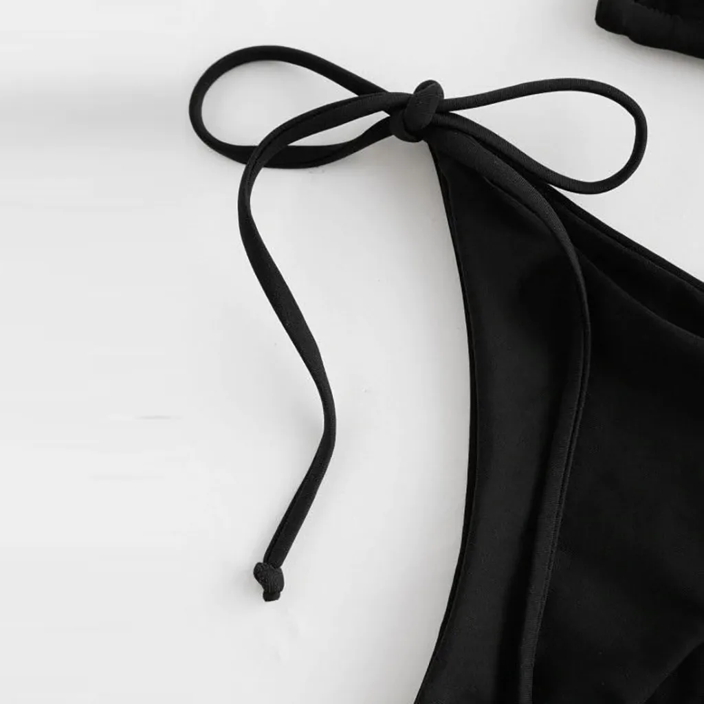 

Women Swimwear Female Swimsuit Three-Piece Bikini Set Sexy Push Up Micro Bikini Swimming Bathing Suit Beachwear Brazilian Bikini
