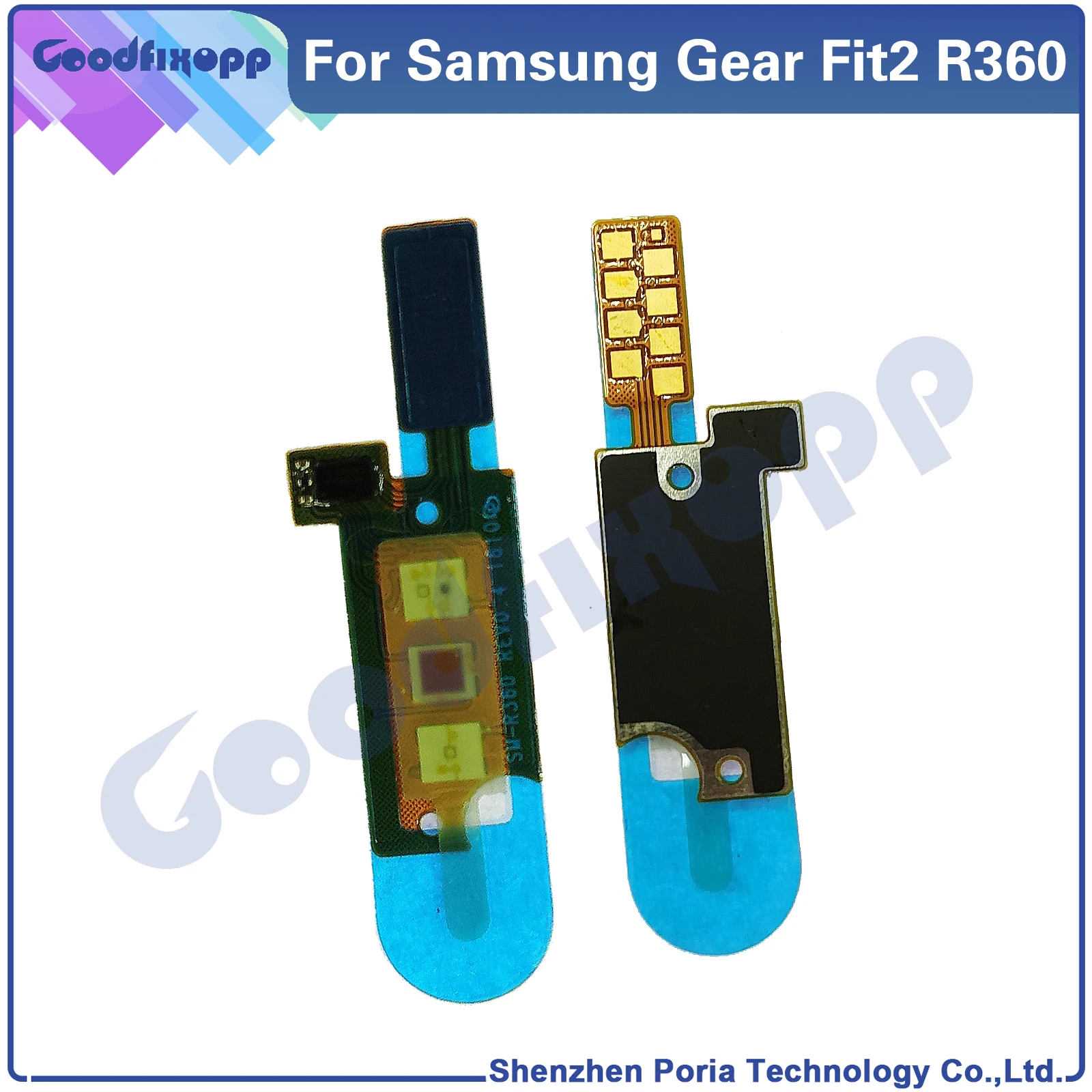

Originale Replacement Parts Heart Rate Monitor Sensor Flex Cable For Samsung Gear Fit2 SM-R360 Fit 2 Pro SM-R365 100%Test OK