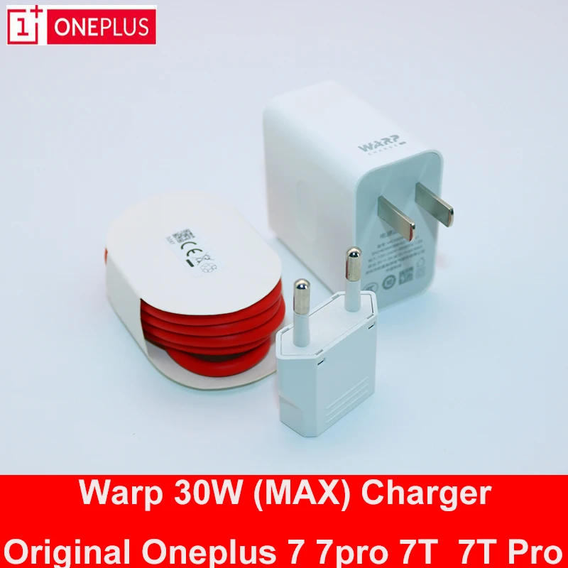 OnePlus 7T Pro 7 оригинальный Warp Charge 30 адаптер питания CN 6T 6 5 T type C кабель 1 M 5V 6A Max|Зарядные