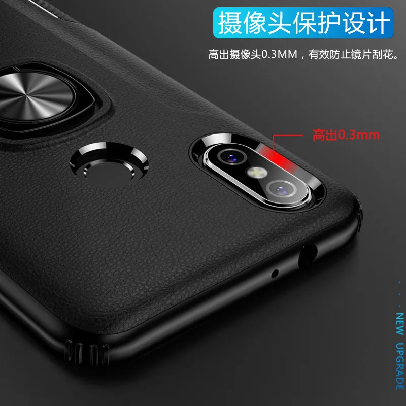 Чехол UBERAY для Xiaomi Poco F1 MI 9 6X A2 8SE кожаный чехол из ПК магнитный автомобильный