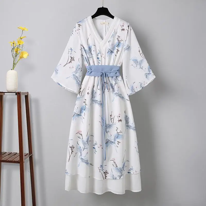 

Новинка 2021, китайское шифоновое платье для женщин, раньше, костюмы для косплея, сказочное платье, женская одежда