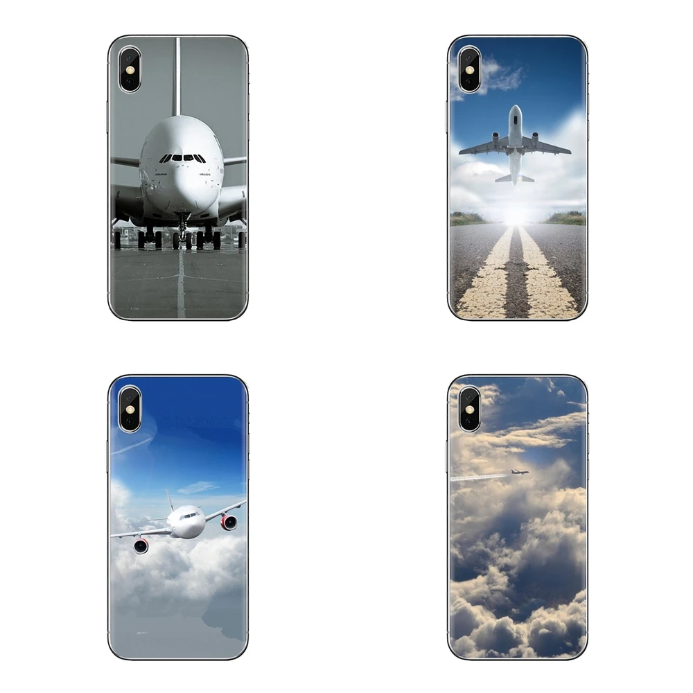Для samsung Galaxy S3 S4 S5 мини S6 S7 край S8 S9 S10 Plus Note 3 4 5 8 9 авиационный самолет fly путешествия
