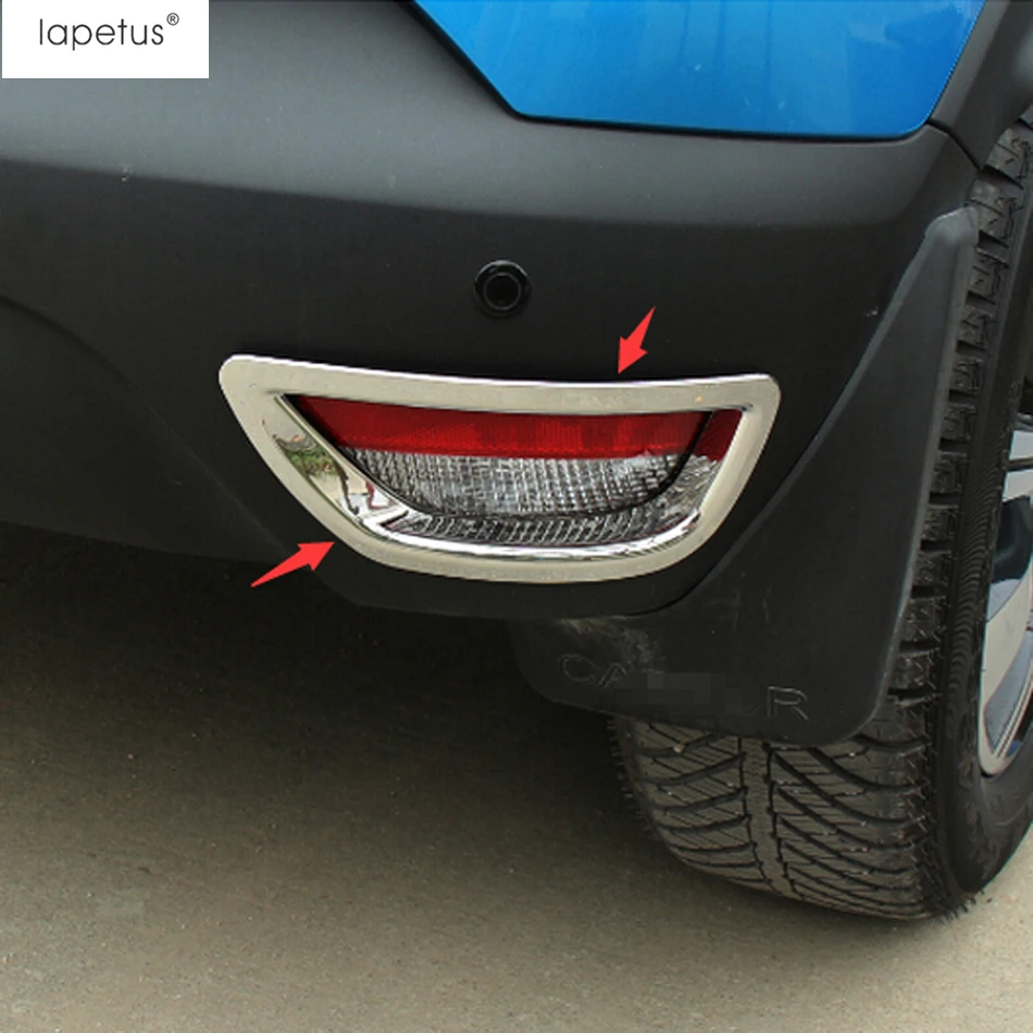 Lapetus аксессуары для Renault Captur 2014 2015 2016 ABS задняя противотуманная фара заднего