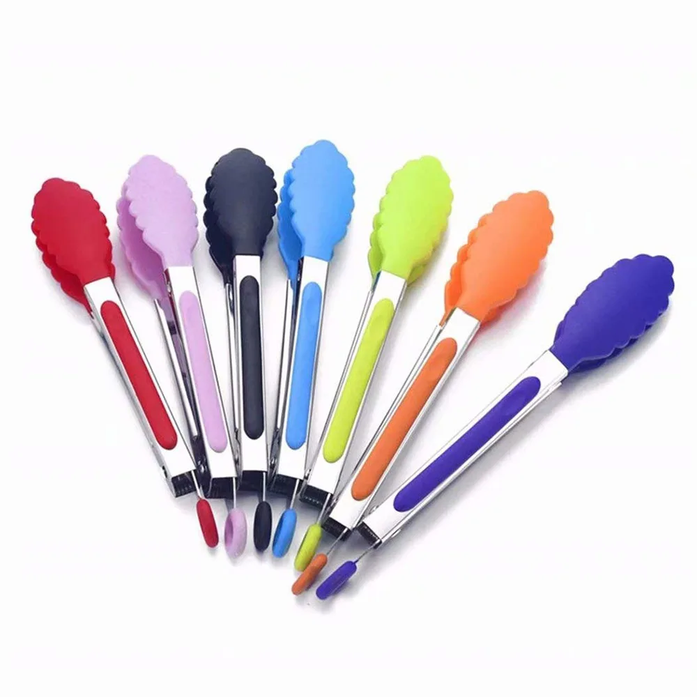 Пищевой силикон пищевые щипцы кухонные кухонная утварь зажимы-щипцы зажим