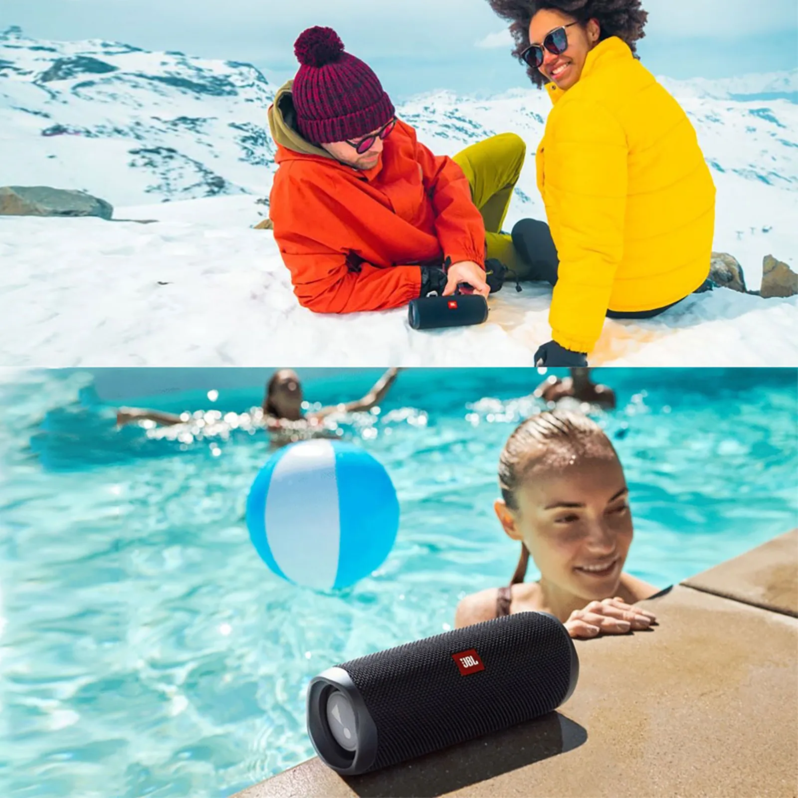 100% оригинальная JBL Flip 5 Bluetooth колонка портативная IPX7 Водонепроницаемая