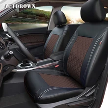 AUTOROWN PU Leather Auto Car Seat Covers Universal Automobile Covers For Toyota Lada Kia Hyundai Lexus Renault BMW Waterproof