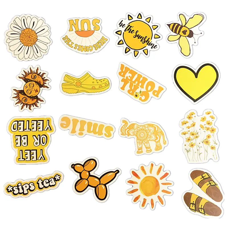 Pegatinas de dibujos animados para ordenador port&aacute;til, pegatinas de chica para Moto, monopat&iacute;n, equipaje, refrigerador, port&aacute;til, pegatina de juguete F5, 50 Uds.-3