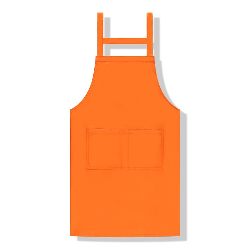 

Solid waterproof Kitchen Apron with double shoulder and tether