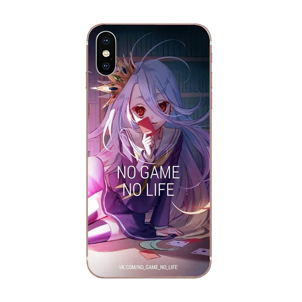 For Samsung Galaxy Note 5 8 9 S3 S4 S5 S6 S7 S8 S9 S10 5G mini Edge Plus Lite Soft TPU Capa 2019 No Game Life Sexy Anime Girl | Мобильные