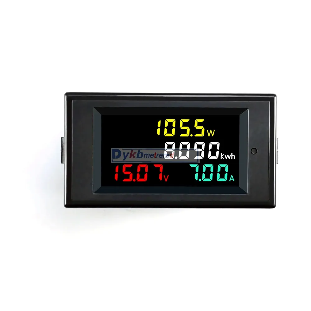 DYKB DC 7 20 в 0 100A ЖК дисплей цифровой измеритель напряжения тока активная энергия