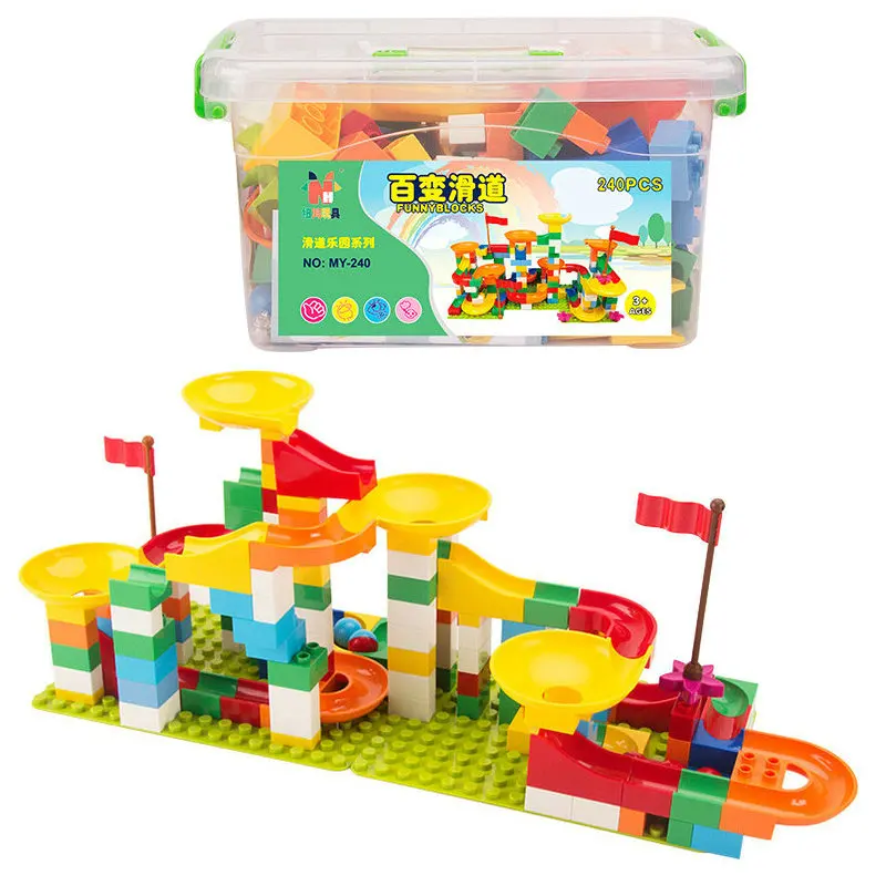400 шт. Детский конструктор гоночная трасса | Игрушки и хобби