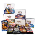 Лидер продаж, 11 шт., коробка для карт Pokemon TCG: солнце и луна, Мега энергия, сияющий Покемон, карточная игра, коллекционные карты, карты покемон