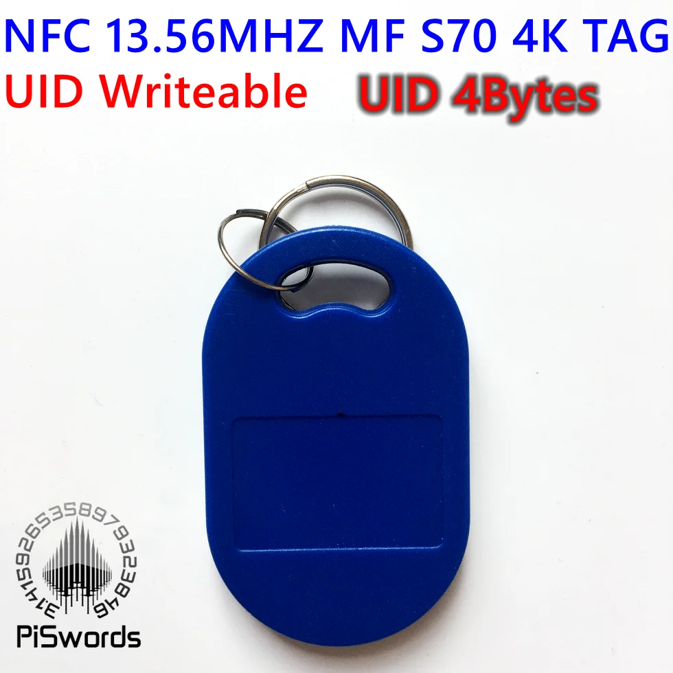Сменные NFC 13 56 МГц MF S70 UID 0 блок 4 байта перезапись rfid-метки многочисленные