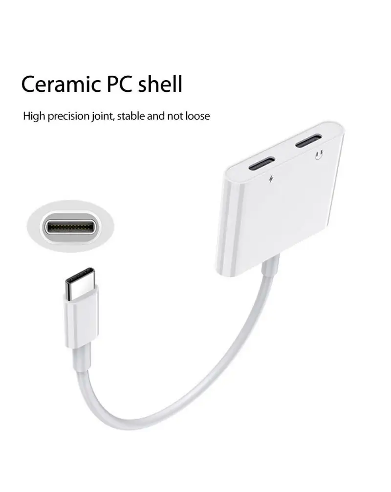 адаптер с двумя портами usb type c дл