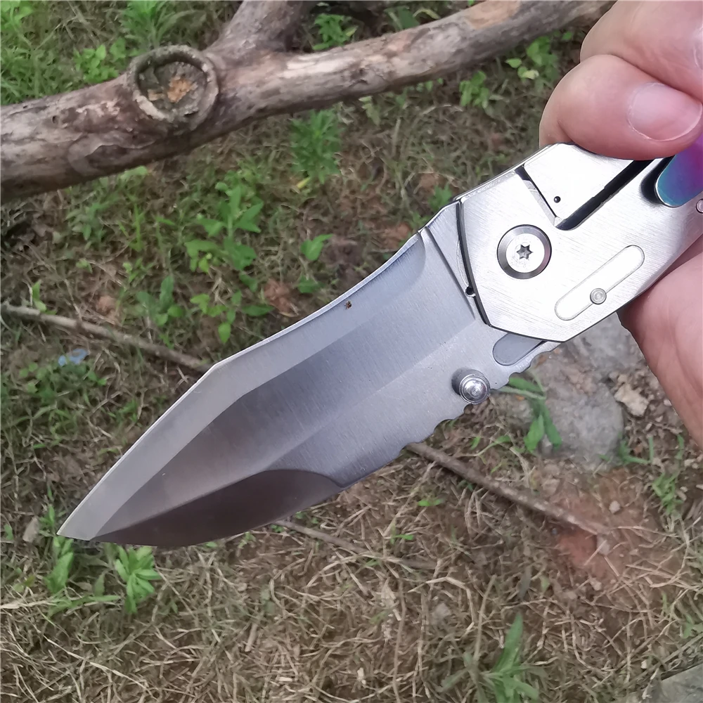 Стальной складной нож высокой твердости инструмент для самозащиты острые