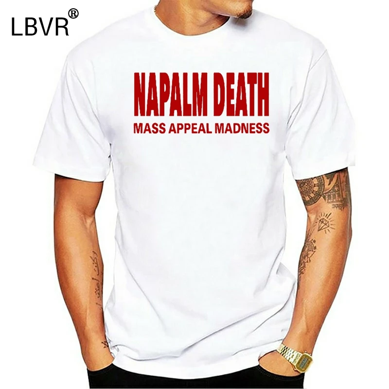 Футболка Napalm Death новинка белая хлопковая футболка размер S Xxl|Мужские футболки| |