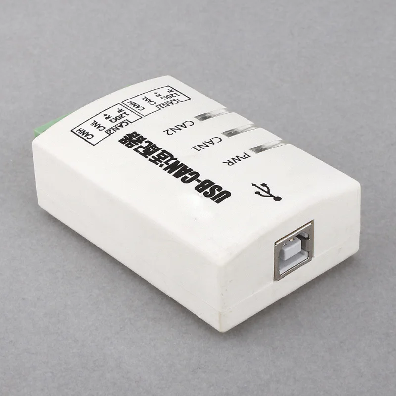 Профессиональный 2 порта USB CAN BUS USBCAN II CANopen J1939 DeviceNet анализатор ZLG|Детали и