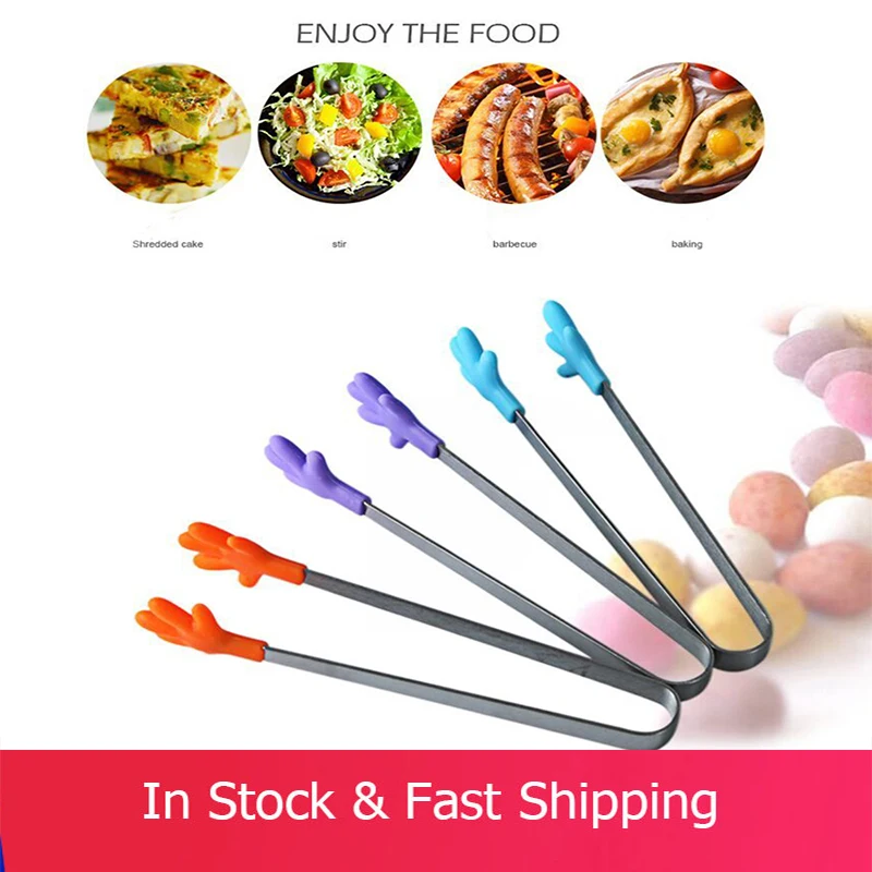 1 шт. креативный силиконовый зажим для пищевых продуктов|Щипцы| |