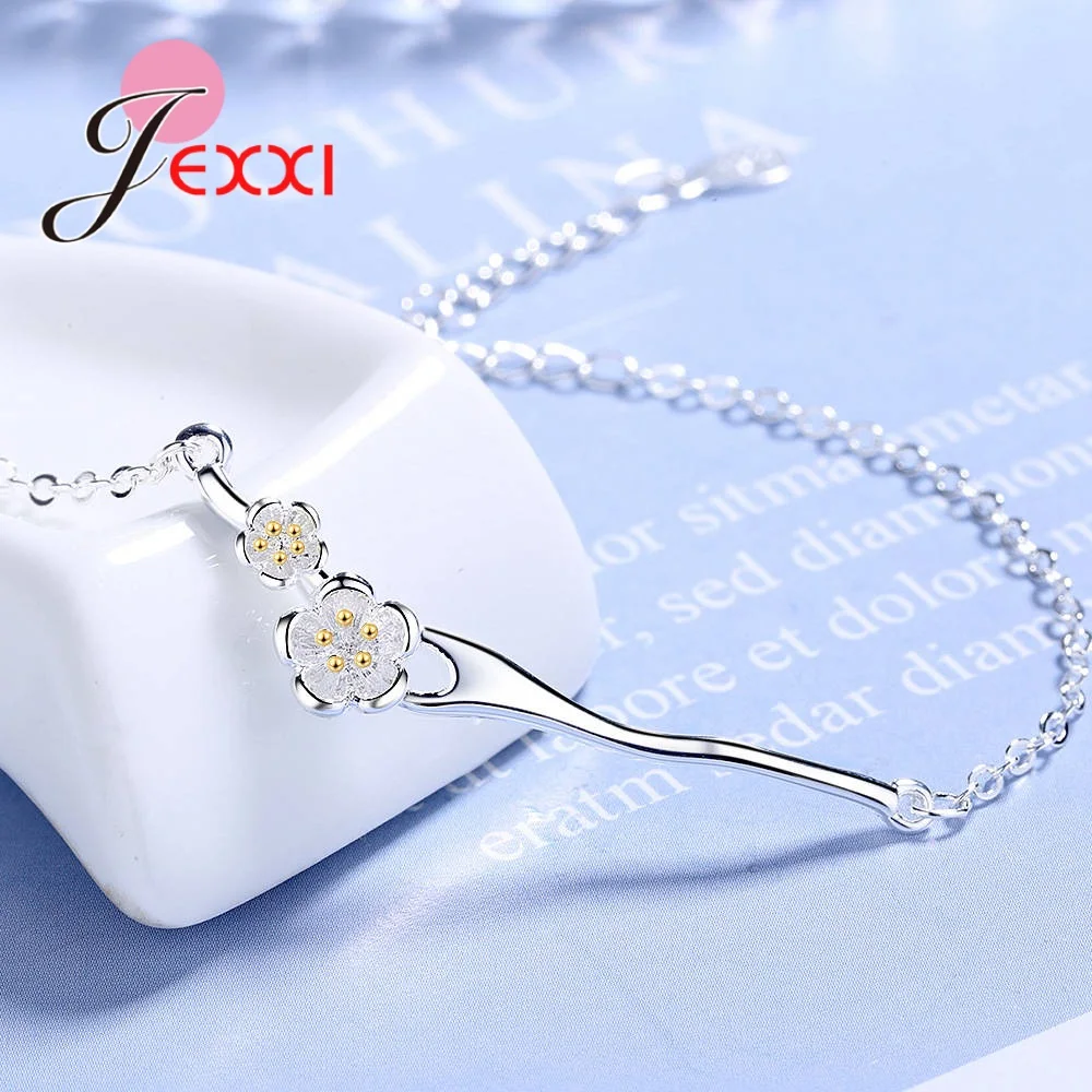 Новый винтажный браслет-цепочка из стерлингового серебра 925 пробы с кристаллами