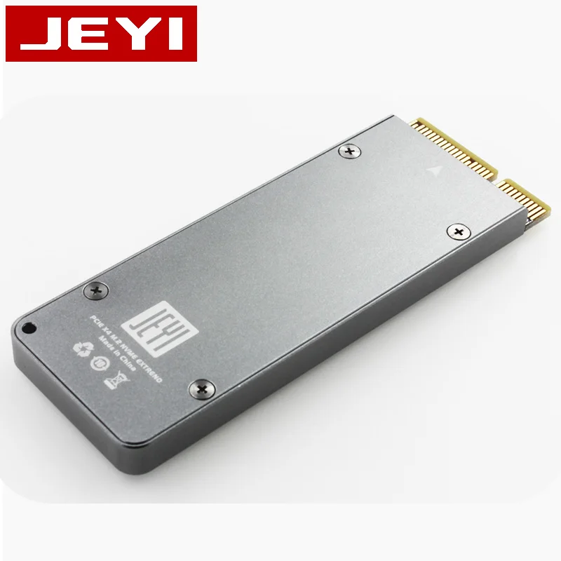 JEYI iSSD m.2 NVME алюминиевый корпус PCIE3.0 GEN3 мобильный SSD бокс optibay чехол PCIE X1 адаптер m2 M.2