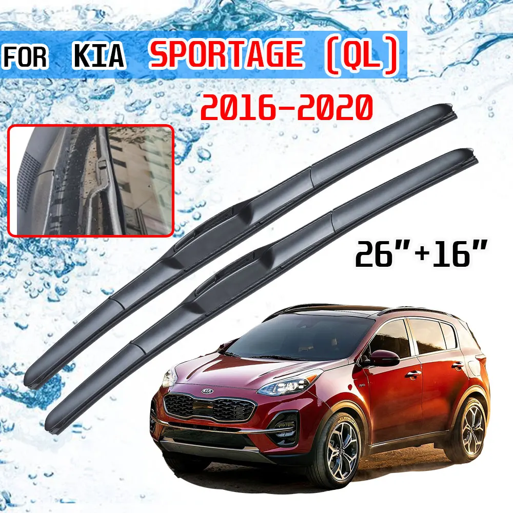 Для Kia Sportage 2016 2017 2018 2019 2020 QL аксессуары переднего лобового стекла