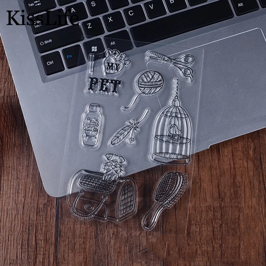 1 упаковка ножницы для воздушных шаров в клетку с птицами щетка изображением