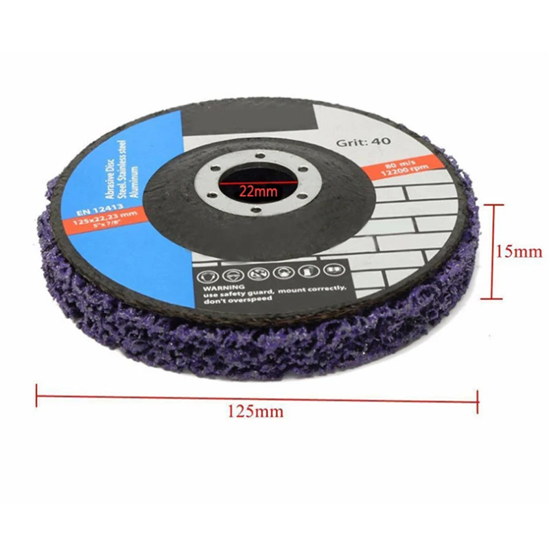 

4 inch Grinding disc Angle Grinder Finishing Polishing Buffing Car Boat