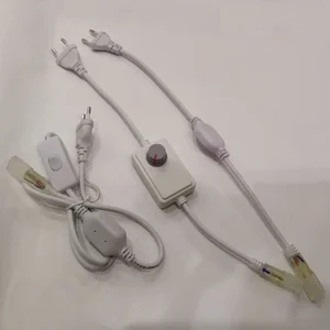 Переключатель драйвера для трансформатора освещения, 220 В светодиодный ных лент 3014, 5050, 2835, адаптер для европейской вилки, аксессуар, контактное расстояние 7 мм