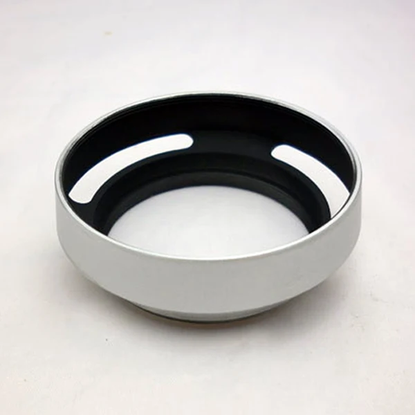 Бренд COMLYO новинка серебристая металлическая вентилируемая бленда для объектива