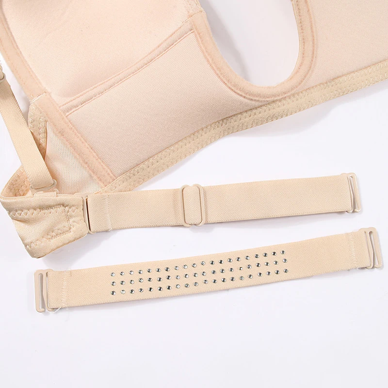 New Fashion Women Sexy Bralette Hook Low-cut Open Back Bra Push Up Unlined Tubular Bustier Padded Lingerie Gift Underwear | Женская