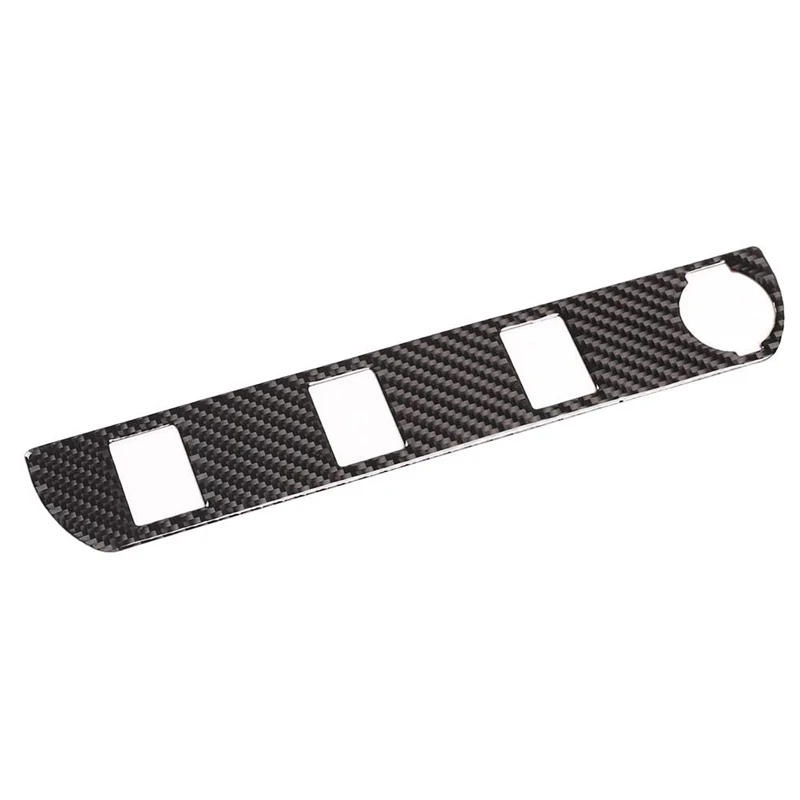 

for Toyota Tacoma 2015-2020 Car Center Console Lighter Panel Button Cover Trim Carbon Fiber Sticker Decor Accessories