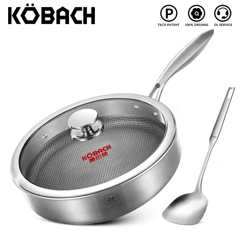 Антипригарная сковорода KBH Сковорода Из Нержавеющей Стали для приготовления