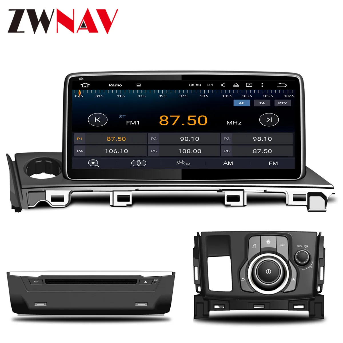 Android 10 Car GPS Navi For Mazda 6 