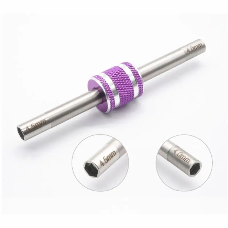 

Mini 4wd Hexagonal Turnbuckles 4-4.5mm Self-made Parts For Tamiya Pro Tool For Installing and Removing Nut