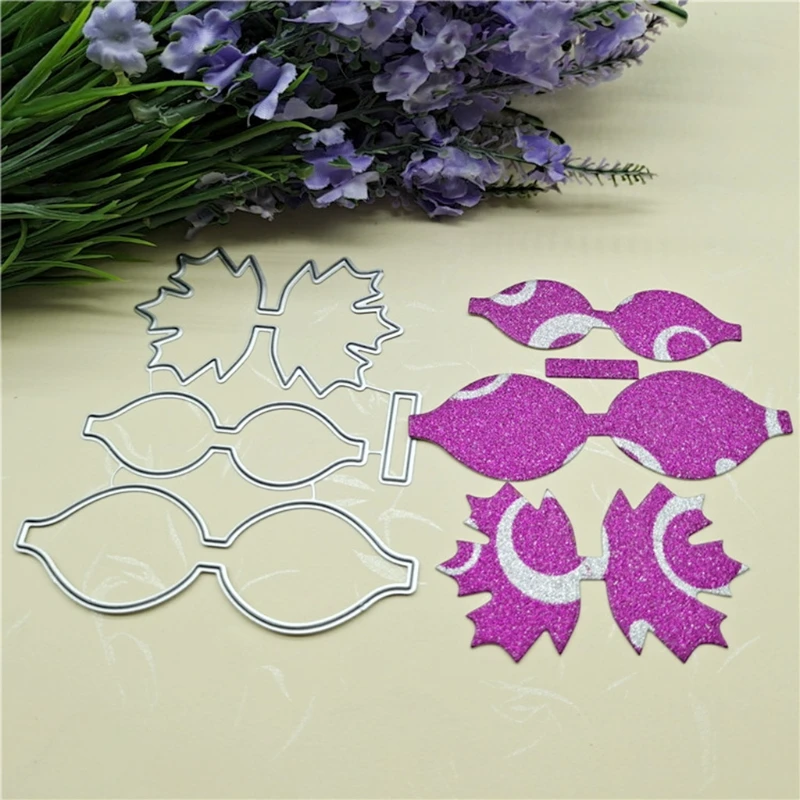 

Bow Metal Cutting Dies Stencil DIY Scrapbooking Album Paper Card Template Mold